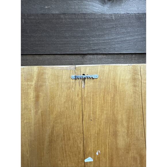 Hand carved Wooden Sea Captain Signed 15x15 - Picture 6 of 6